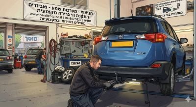 התקנת וו גרירה לרכב
