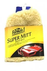 כפפת רחיצה סופגת לרכב מבית FORMULA 1