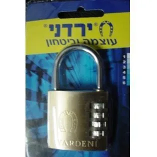 מנעול תלייה מיספרים 40 מ"מ בבליסטר