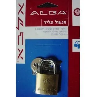 מנעול תלייה 30-א אלבא בבליסטר