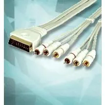 כבל RCA 92-030H FULL SCART מקצועי ALPHA