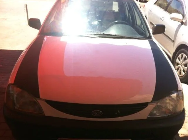 ציפוי קרבון שתי פסים למכסה מנוע