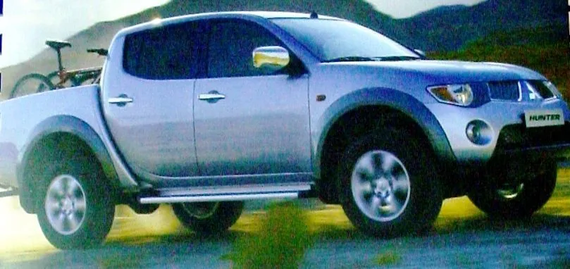 תוספות ניקלים ופנסים MITSUBISHI HUNTER