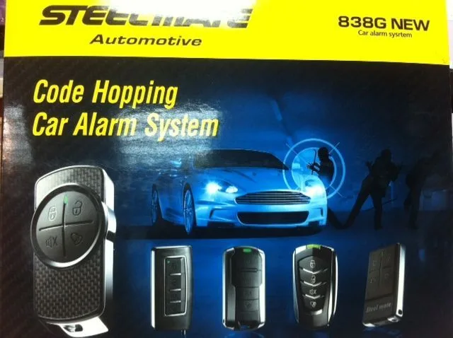 מערכת אזעקה לרכב מבית Steelmate 838g