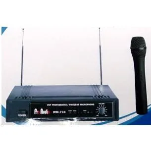 מיקרופון אלחוטי ידני PRO AUDIO WM738