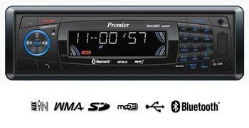 רדיו לרכב עם דיבורית RU436BT מבית PREMIER