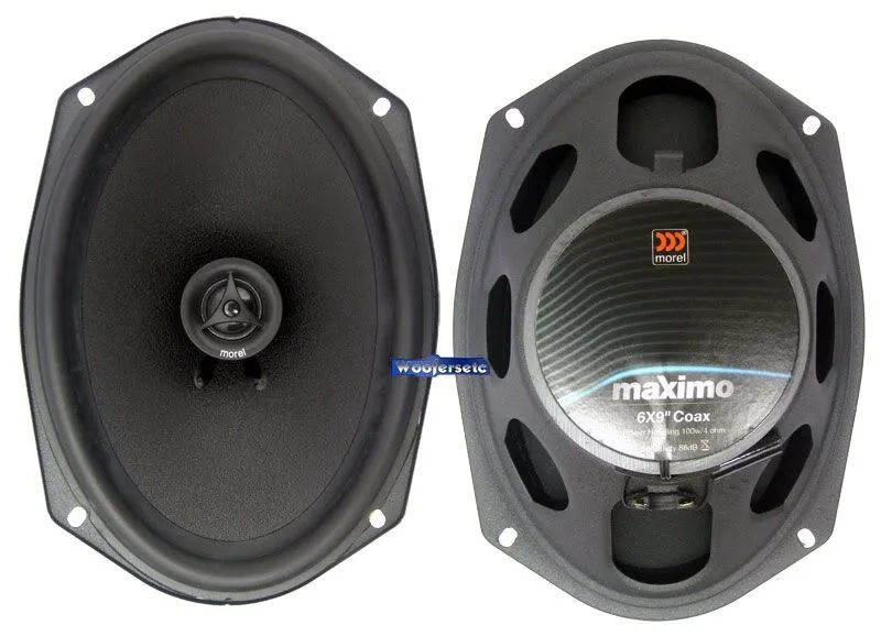 זוג רמקולים MAXIMO COAX 6X9 מבית MOREL