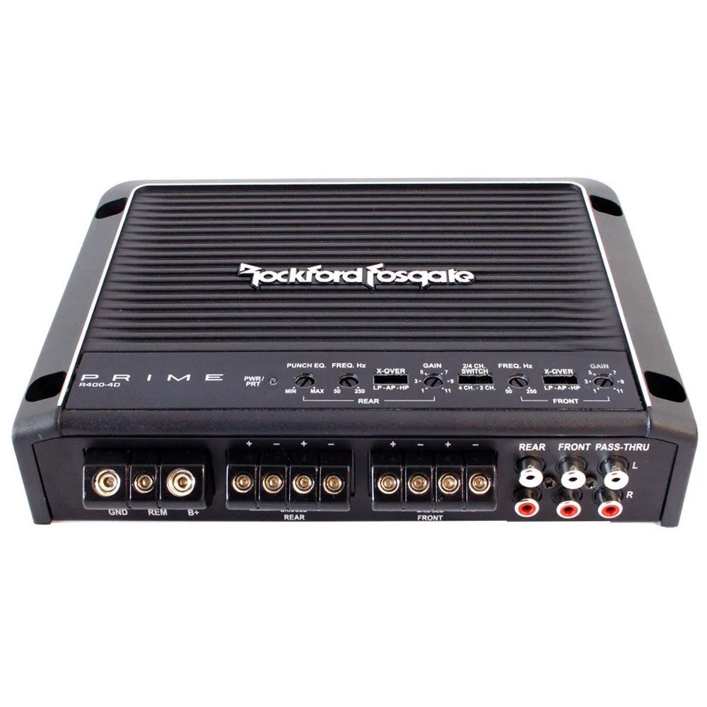 מגבר לרכב 4 ערוצים R600-4D מבית RockFord