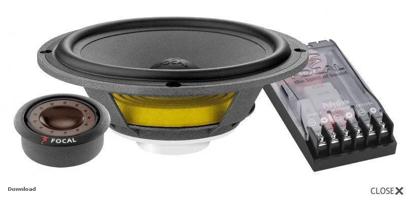 רמקול קומפוננט Focal 165VRS
