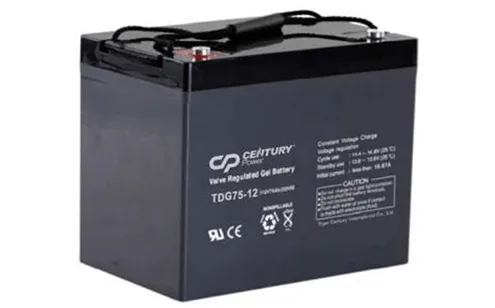 מצבר פריקה עמוקה 12V 75AH ג'ל