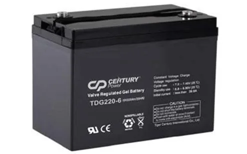 מצבר פריקה עמוקה 6V 220AH ג'ל