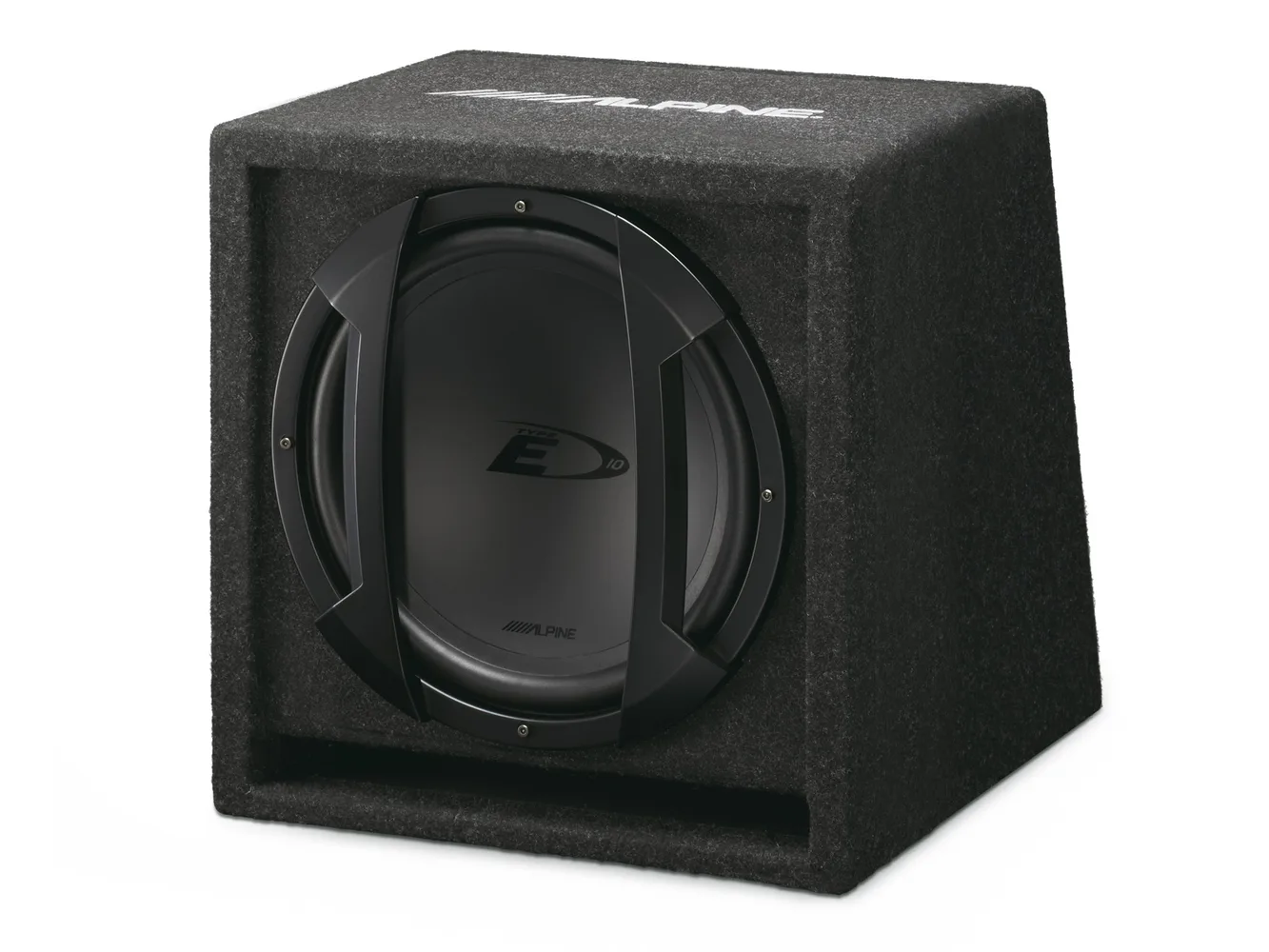 סאב אופר 12" בתיבה מקורית SBE-1244BR מבית ALPINE