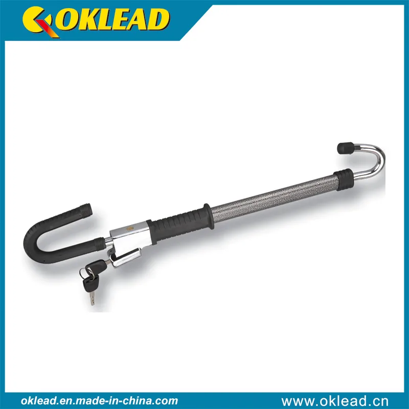 מנעול הגה עם רגלית ברקס מבית OKLEAD