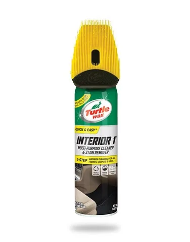מנקה ריפוד עם מברשת 400ml מבית Turtle