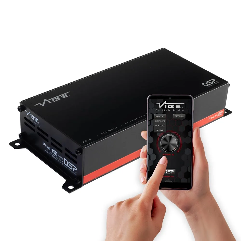 מגבר DSP לרכב Vibe POWERBOX 65.4