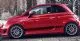 מדבקת צד מעוצבת ABARTH לפיאט 500