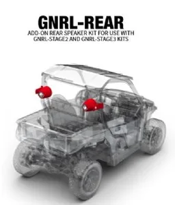 מערכת שמע GNRL-REAR לפולריס מבית רוקפורד
