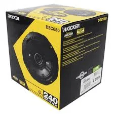 זוג רמקולים 6.5" DSC650 מבית KICKER