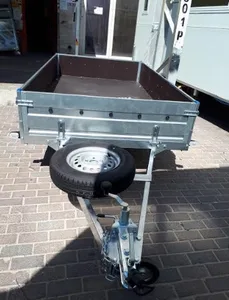 עגלה נגררת פתוחה ללא בלמים עד 550 ק"ג 250X140 ס"מ FARO