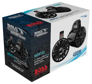 זוג רמקולים מוגני מים 4" לסירה MRWT40 מבית BOSS