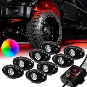 תאורת סלעים לדים RGB לרכבי שטח