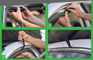 תיק אחסון לגג הרכב בנפח 400 ליטר CROSS BAG