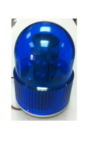 פנס מהבהב מגנטי לד עם צופר לגג הרכב LTD-1105J
