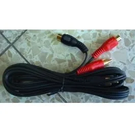 כבל מאריך 2RCA 2RCA 3.0M 4mm ז/נ