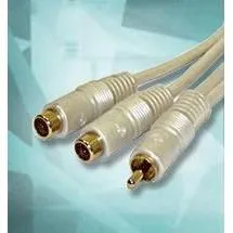 כבל אאודיו 17-080H ALPHA RCA