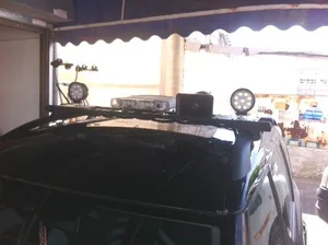 התקנת גשר תאורה עם מערכת כריזה 100W