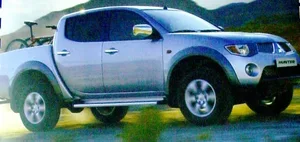 תוספות ניקלים ופנסים MITSUBISHI HUNTER