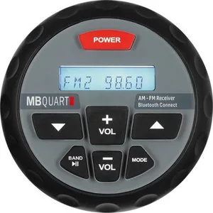 רדיו עם בלוטוס מוגן מים לרכבי שטח וסירות MB-QUART