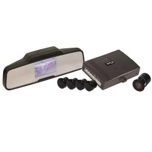 חיישני רוורס+מצלמת רוורס+מסך מראה PYLE PLPSMR9