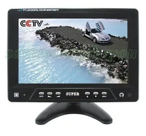 מסך 9 אינטש לרכב עם כניסת VGA