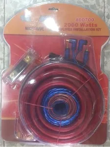 קיט התקנה למגבר 0 Gauge מבית NICEDRIVE