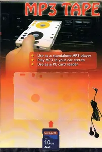 מכשיר קסטה לשמיעה של MP3 ברכב