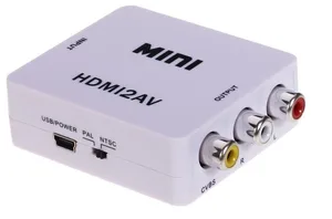מתאם קונונטור מ-HDMI ל RCA