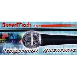 מיקרופון מקצועי ללא מתג SoundTech SN-58