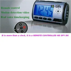 שעון זמן עם מצלמה באיכות צפיה גבוהHigh Resolution Spy DV 1.3 MP w/ clock/sound recording