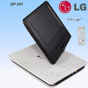 נגן LG DVD DIVX נייד "7 מסך מסתובב DP-351