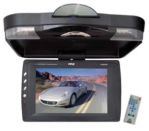 מסך תיקרה בגודל "12 DVD מובנה PYLE PLRD133F