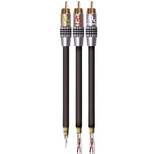 כבל RCA AUDIO/VIDEO מקצועי 0.9 מ" AR PR160