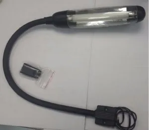 פנס קריאה פלורסנט גמיש לחיבור קבוע ברכב