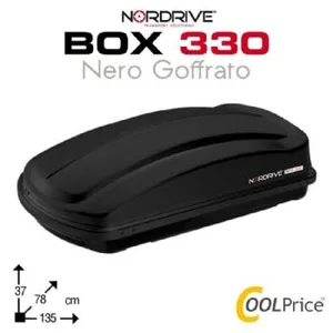 תא חפצים שחור 330 ליטר מבית NORDRIVE