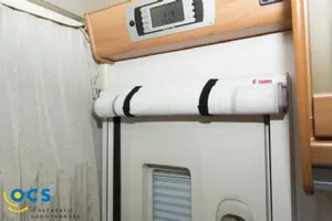 רשת נגד יתושים לדלת כניסה לקרוואן