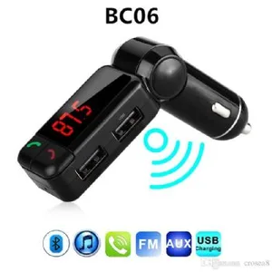משדר FM עם בלוטוס BC06