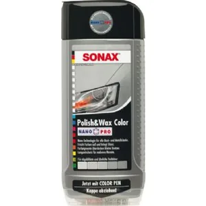 פוליש ווקס לרכב NANO PRO כסוף/אפור SONAX