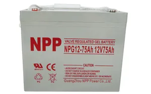 מצבר פריקה עמוקה 12V 75AH ג'ל