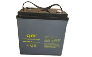 מצבר פריקה עמוקה 6V 250AH ג'ל