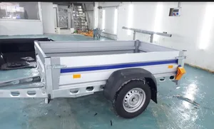 עגלה נגררת פתוחה עם בלמים עד 750 ק"ג  210X130 ס"מ FARO